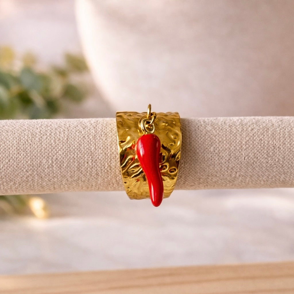 Bague Rosalia Rouge