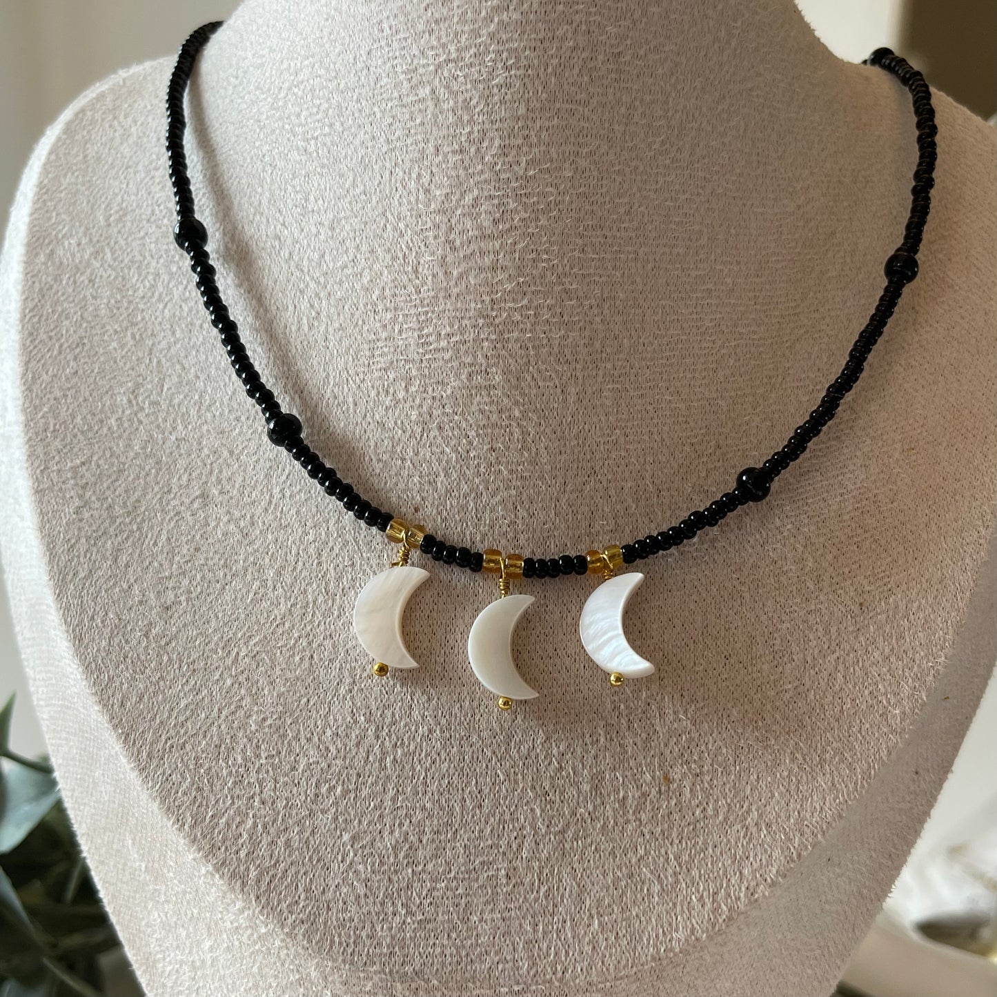 Collier Triple Moon