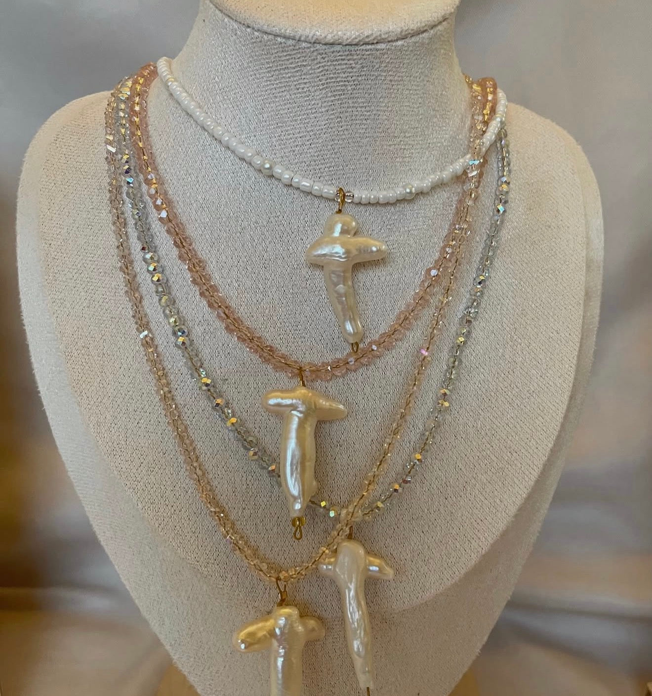 Colliers en perles