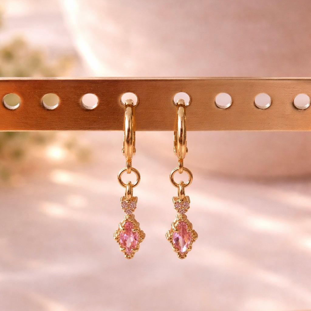 Boucles Pink Royale