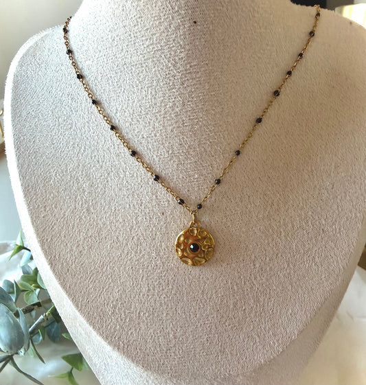 Collier Nazar Doré