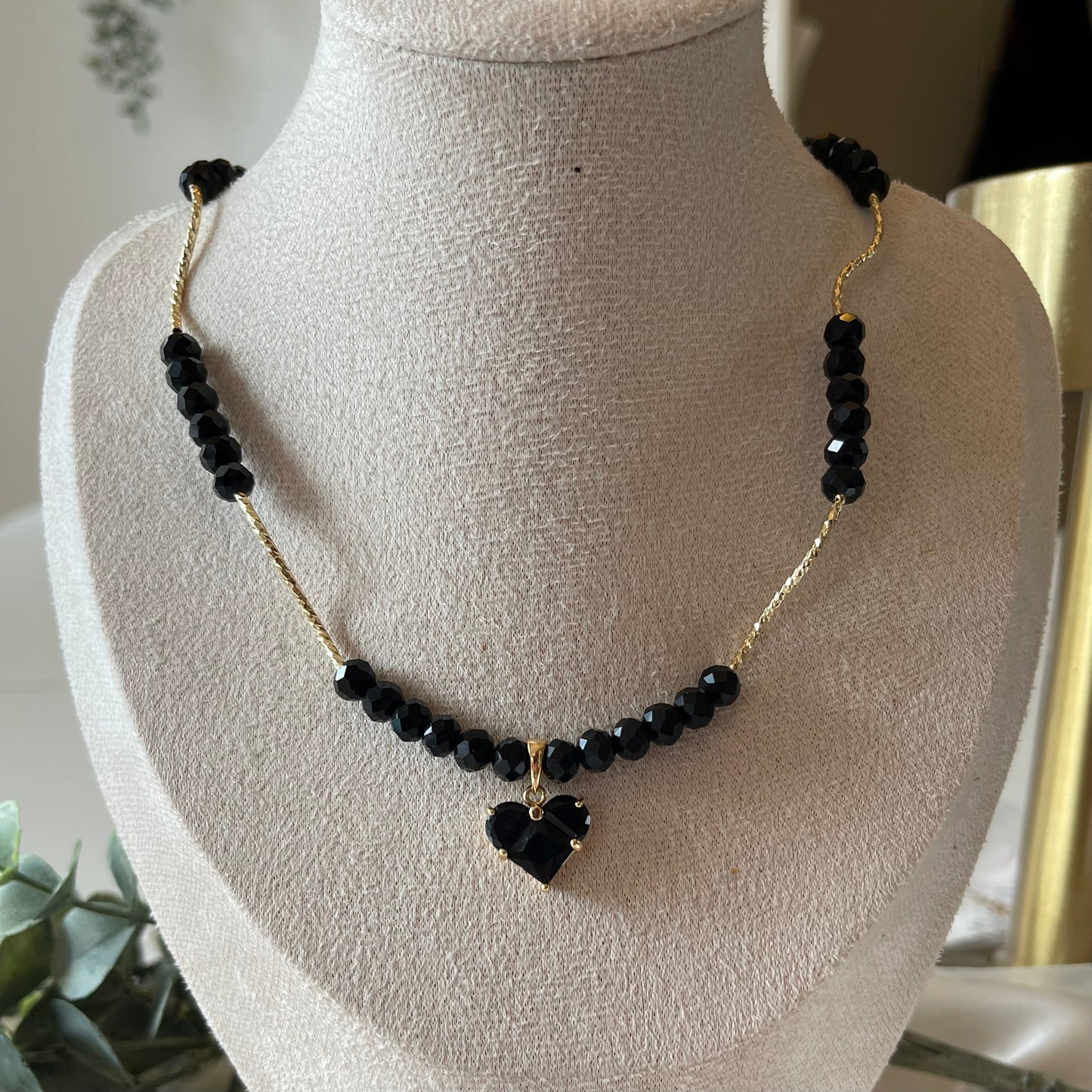 Collier Crystal Heart